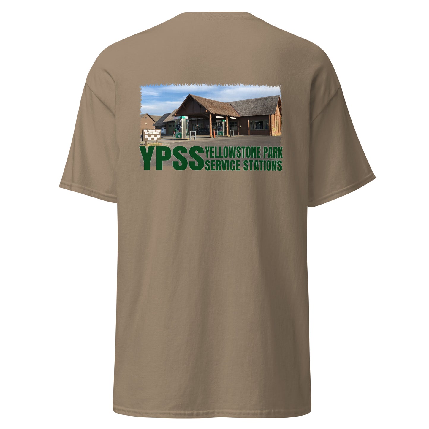 YPSS Yellowstone Park Service Stations - Old Faithful Lower Station - Classic Tee