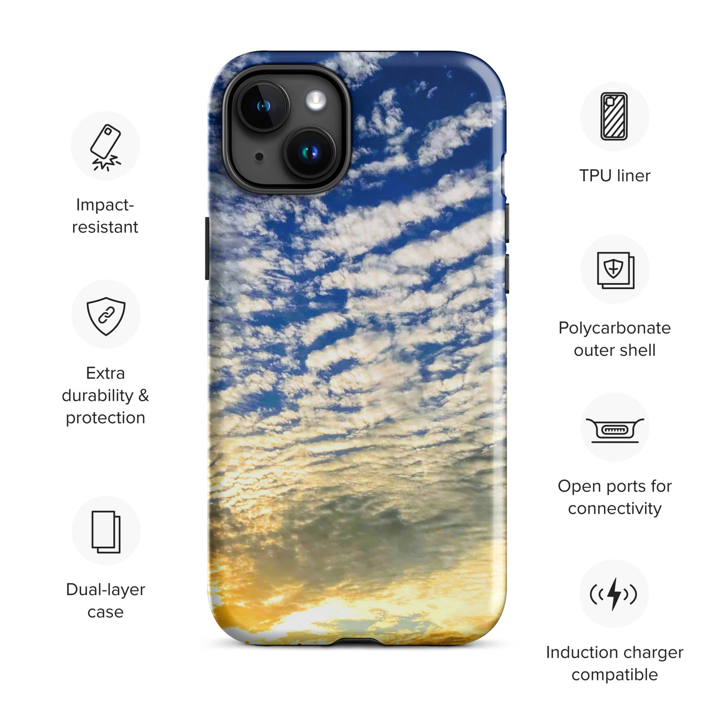 Sunset Sky - Tough iPhone case