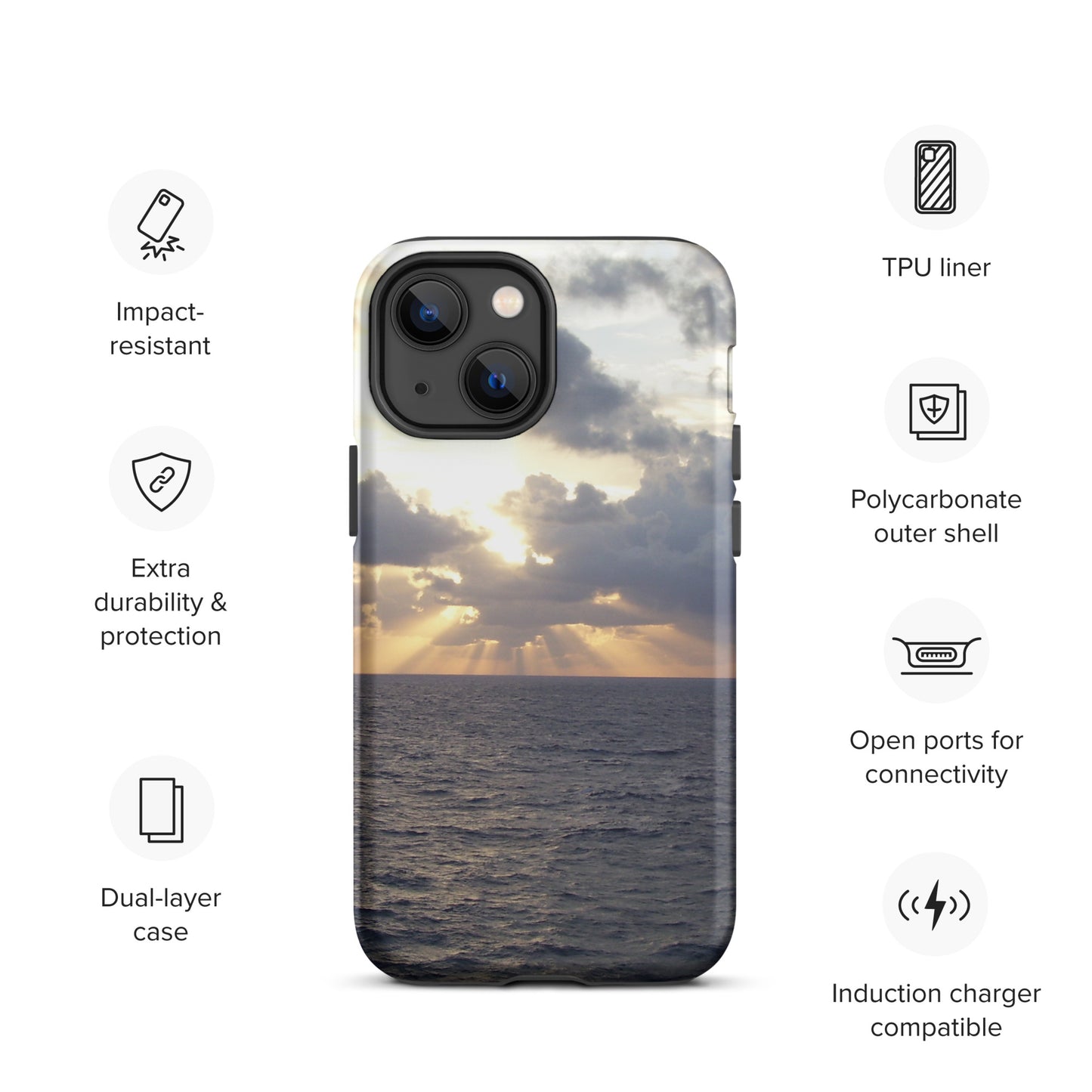 Ocean Sunset - Tough iPhone case